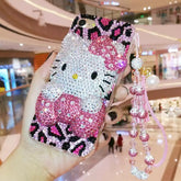 Cheetah Bling Hello Kitty Case
